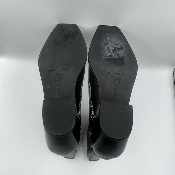 Loeffler Randall Agnes Western Leather Ankle Boots - Picture 12 of 12